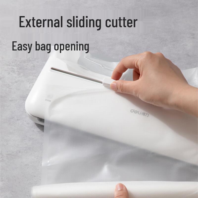 Автоматический вакуумный упаковщик Deli LM668 для сухих и влажных продуктов