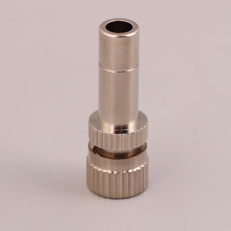 5 шт. 6 мм быстроразъемный распылитель тумана, распыляющая насадка для туманообразования, садовый дождеватель для полива водой, для системы охлаждения туманом