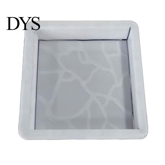 Creative Garden Improvement Project Stepping Stone Mold, Reusable Concrete Pathway Paver Backyard Walkway Design Tool DIY Cement Pavement Mould