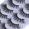 Flared Multi-styles Natural Long Criss-cross Eye Lash Extension 3D Faux Mink Hair False Eyelashes