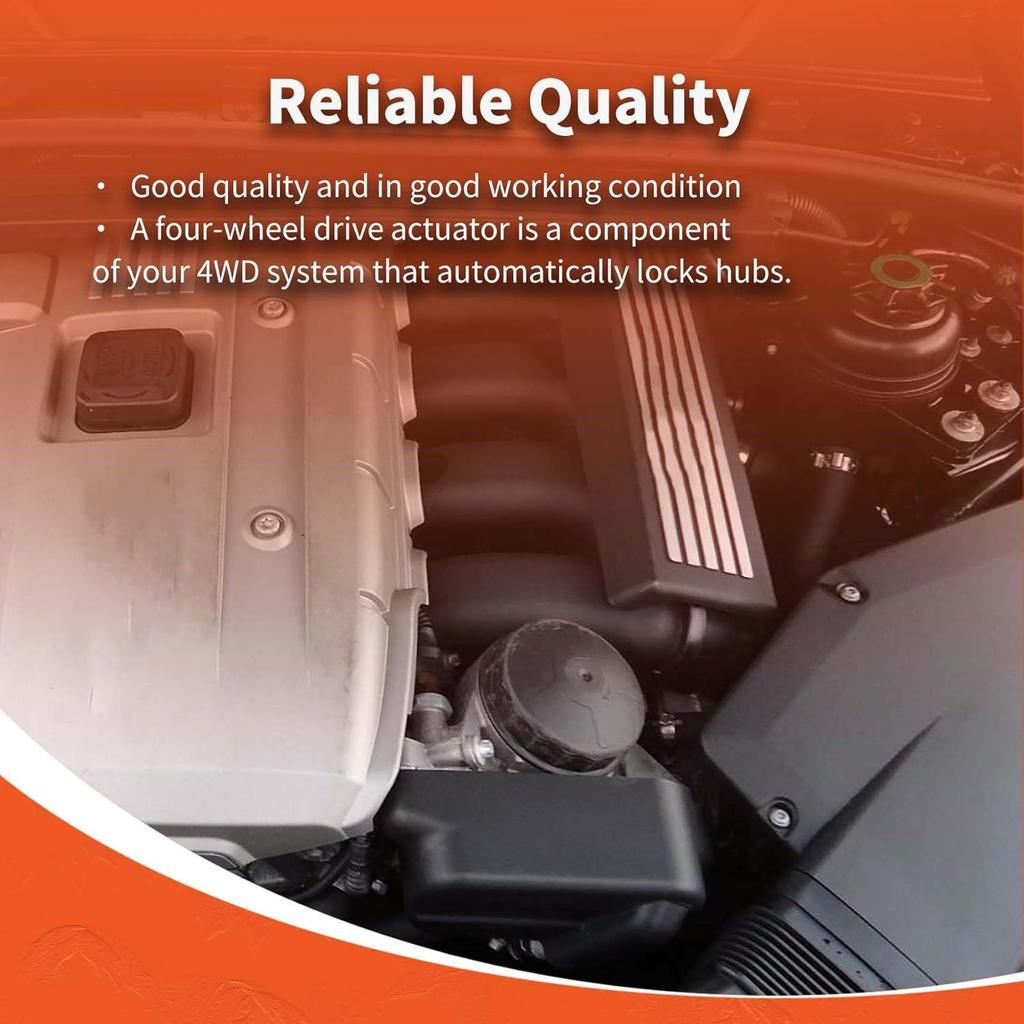 labwork 4WD Front Axle Differential Actuator 600101 26060073 8260600730 Replacement for Chevy Colorado Silverado Suburban GMC Yukon