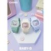 Женские наручные часы Baby-G Casio BGD-565SC-2JF сиренево-голубые