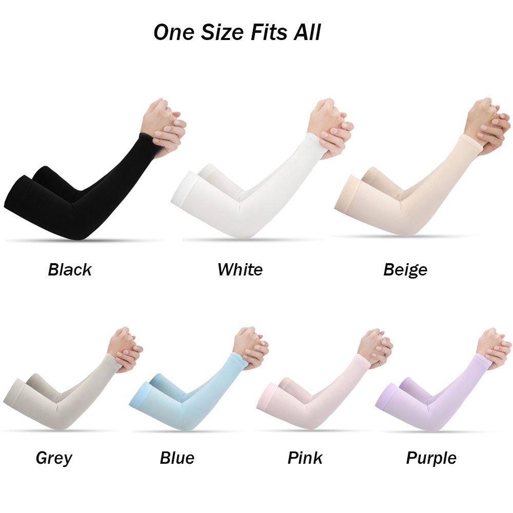 Warmer Summer Cooling Basketball Sportswear Sun Protection Arm Sleeves Arm Cover Outdoor Sport