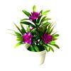 Home Decor Artificial Fake Lotus Flower Potted Plant Bonsai Wedding Party Garden