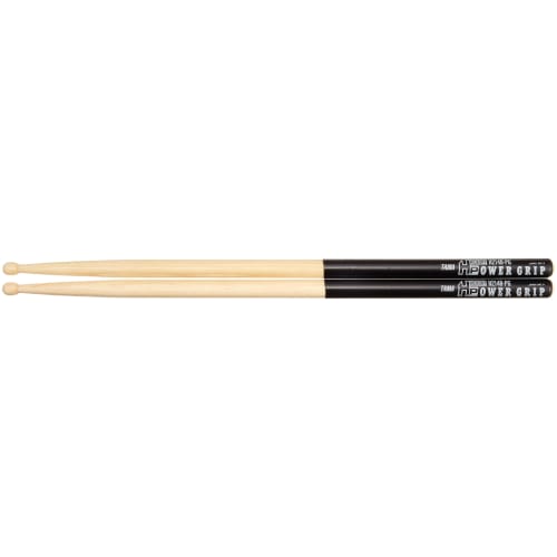 TAMA Hickory Stick, 14mm Diameter, 406mm, Ball Tip, Special Rubber Grip, H214B-PG