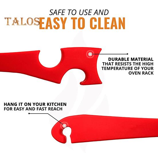 Стойка для духовки, инструмент «тяни-толкай», экологически чистый термостойкий силикон, хорошая стойка для духовки, бытовая техника, тяга, гаджет «тяни-толкай» для дома