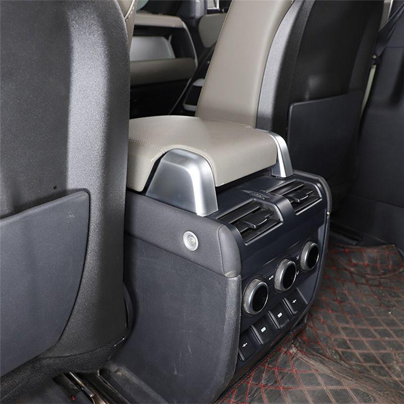 Clear Car Armrest Box Screw Trim Cover Interior Parts For Land Rover Defender 90 110 - (Silver)