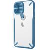 Nillkin Cyclops Case: Durable Cover with Camera Guard & Folding Stand for iPhone 13 Pro - Blue