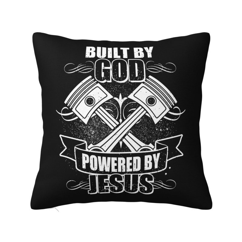 Power In The Name Of Jesus Throw Pillow Case Bedroom Decoration Christian Faith Cushions Cover For Sofa Polyester Pillowcase