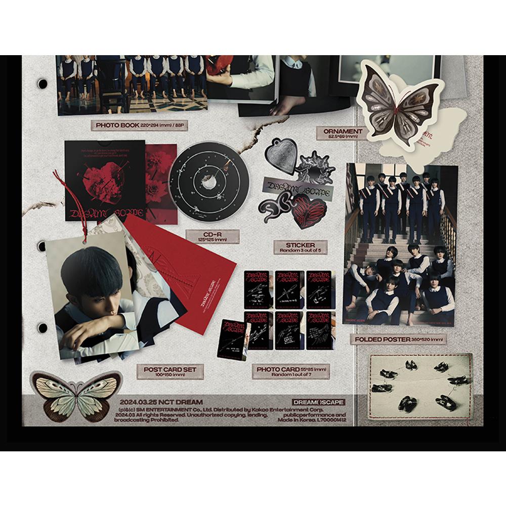 NCT МЕЧТА - [МЕЧТА( )ПЕЙЗАЖ] (Фотокнига Вер.) Вкл.. KPOP MERCH POB