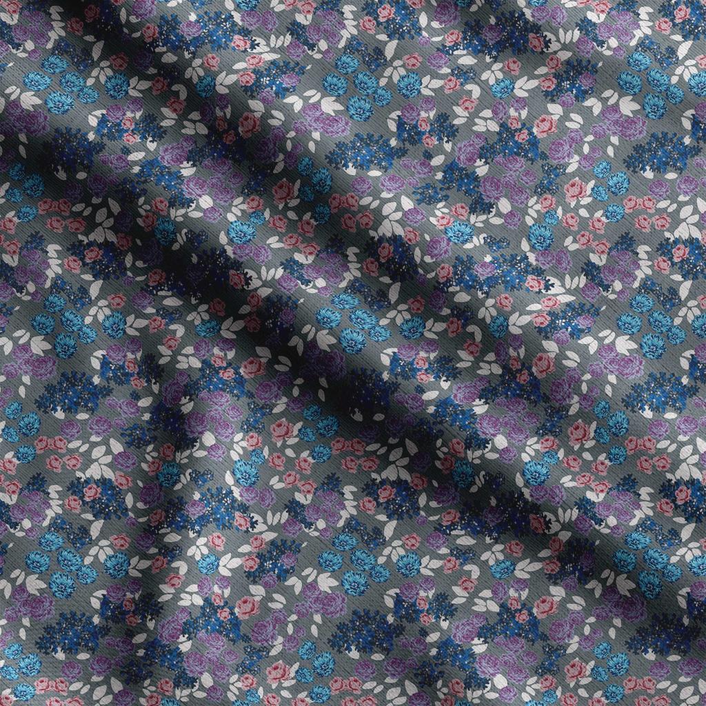 Soimoi Цветочный принт, хлопковый батист, ткань для квилтинга, продаваемая во дворе, хлопчатобумажная ткань средней плотности шириной 42 дюйма,