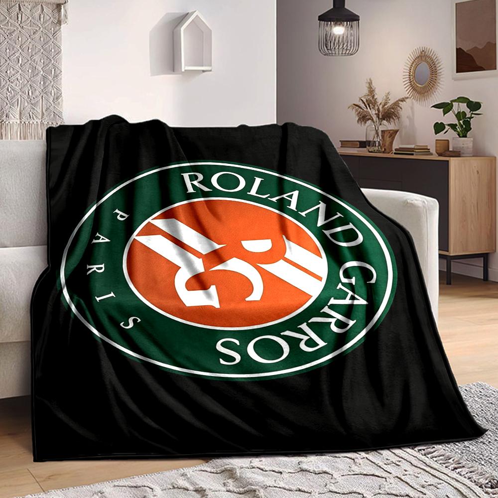 1Pc Rogrand Slam Tennis Tournament Blanket Soft And Comfortable Casual Warm Camping Travel Christmas Halloween Xmas Gift M928642