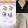 Pearl Waist Pin: Versatile No-Sew Brooch for Women's Overalls and Fixed Clothes