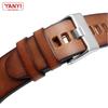 Натуральная кожаный ремешок для часов Для Diesel Dz7406 Dz7408 Dz4476 Dz4343 Коровья кожа Браслет для часов браслет Аксессуары 22 24мм 26мм