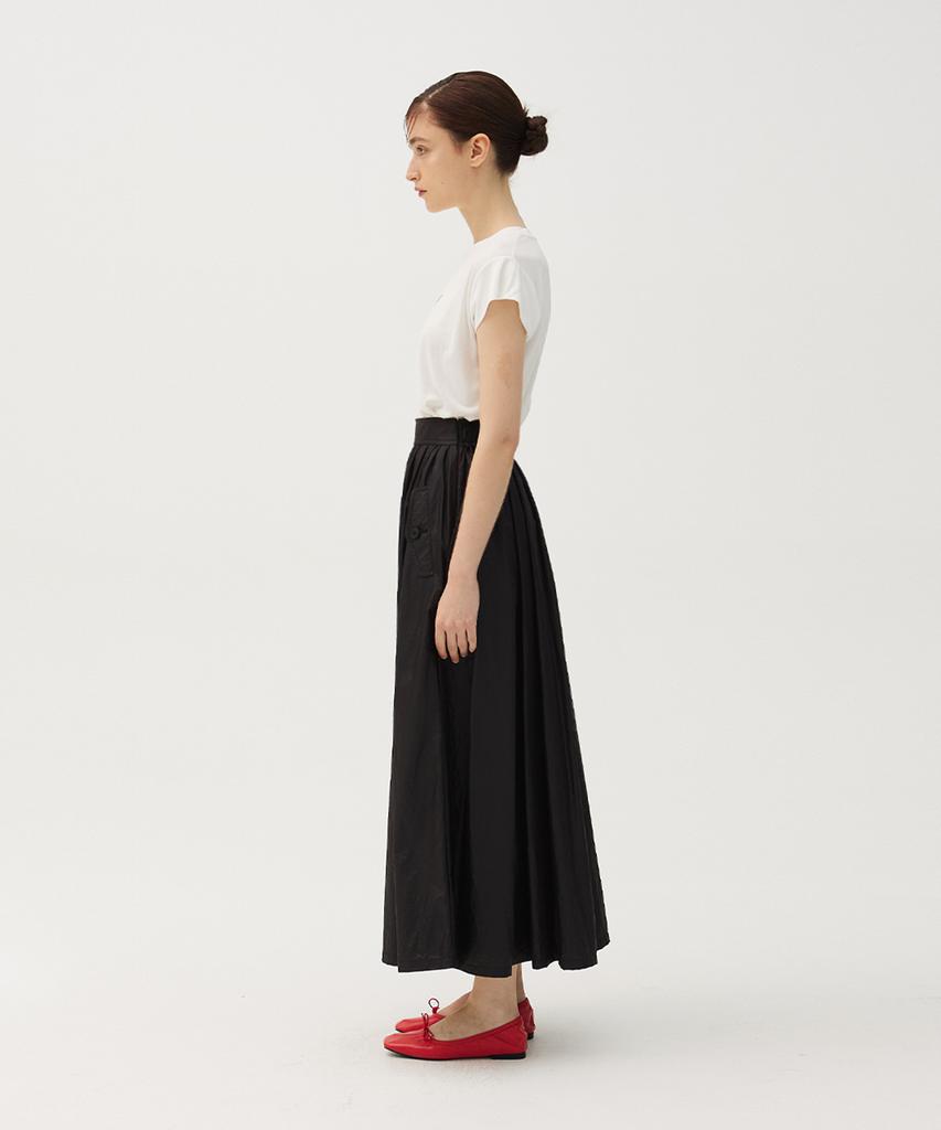 Meuameu Recycle Trench Skirt