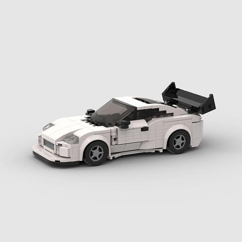 MOC Технический Автомобиль Городская Скоростная Машина Vetro Авто Ралли Строительные Блоки Кирпичики Украшение Креативные Игрушки Для Детей Взрослых Подарок на День Рождения