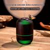 1 шт. USB-шнур питания Creative Dream Bird Humidifier, аромадиффузор, мини-увлажнитель воздуха, мелкий и густой туман, 7 цветных ночников, два режима распыления
