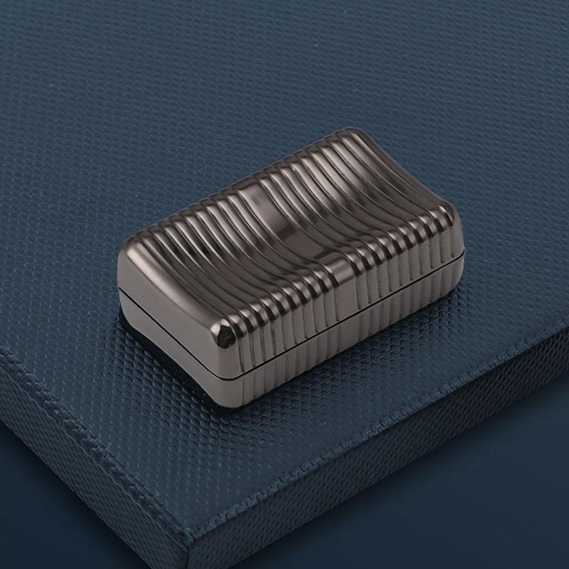 1 шт. EDC Fidget Слайдер Вращающийся Металлический Мыло Анти-Давление Сенсорная Игрушка Фокусный Настольный Игрушка с Мягким Магнитным Слайдером