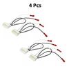 4Pcs Car Speaker Connector Harness Adapter For Mazda 2 3 6 CX-5 RX8 Ford 72-5602