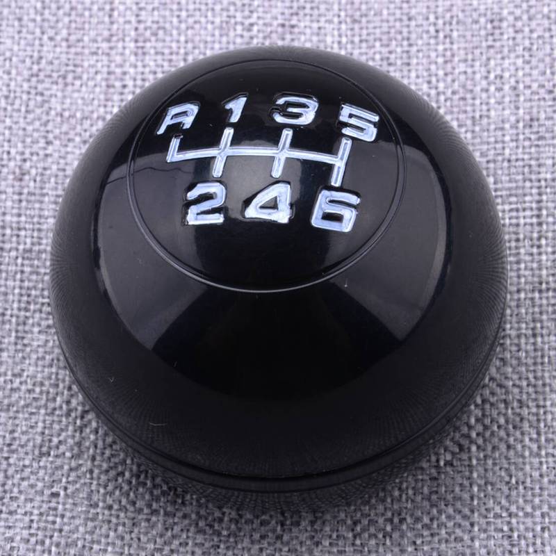 Car Black 6 Speed Gear Stick Shift Knob Shifter Lever Head 50294565 55346345 Fit for Alfa Romeo Giulietta 2010+