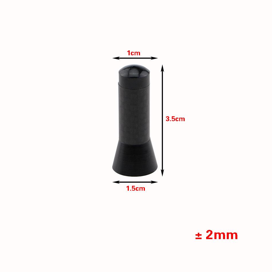 Car Roof Antenna Receiving Short Antenna Short FM AM Radio Areial 8CM / 3.5CM Universal Signal Antenna Roof Mast Accessories