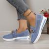Большие размеры дышащая сетка Fly плетеные туфли для мам женские одинарные туфли на платформе нескользящие дышащие цепочки рабочие женские туфли
