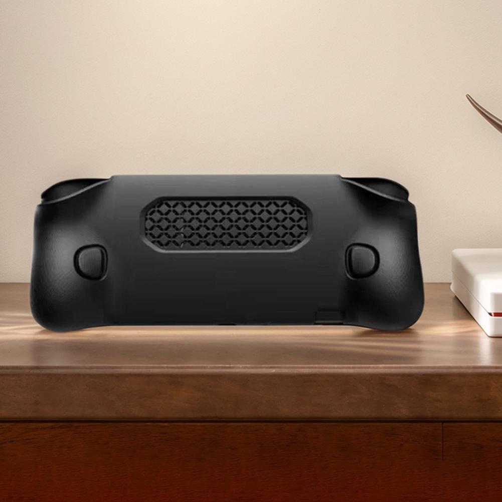 For AYN Odin 2 Portal Grip Protect Silicone Shell Case Waterproof Silicone Retro Console Stand Holder Anti-fall Protective Case