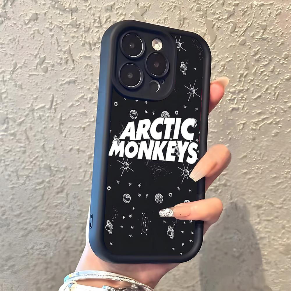 Fashion Arctics Monkeys Phone Case For IPhone 17 Pro Max 16 15 14 Pro Max IPhone 13 Pro Max 11 Plus Silicone Cover