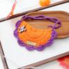 Pet Supplies Bib Hand Crocheted Snood Christmas Day Dog Cat Gold Label Saliva Towel Bib Collection