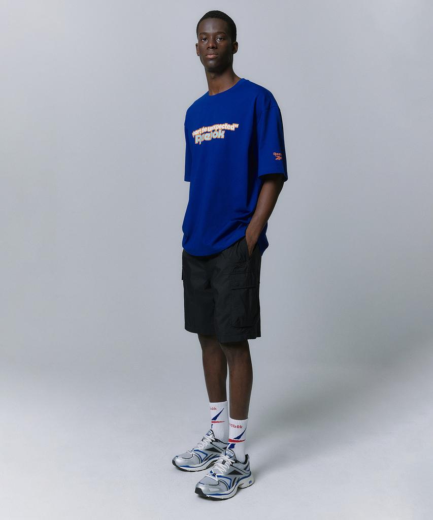 Reebok Графическая футболка для командных видов спорта - Синяя