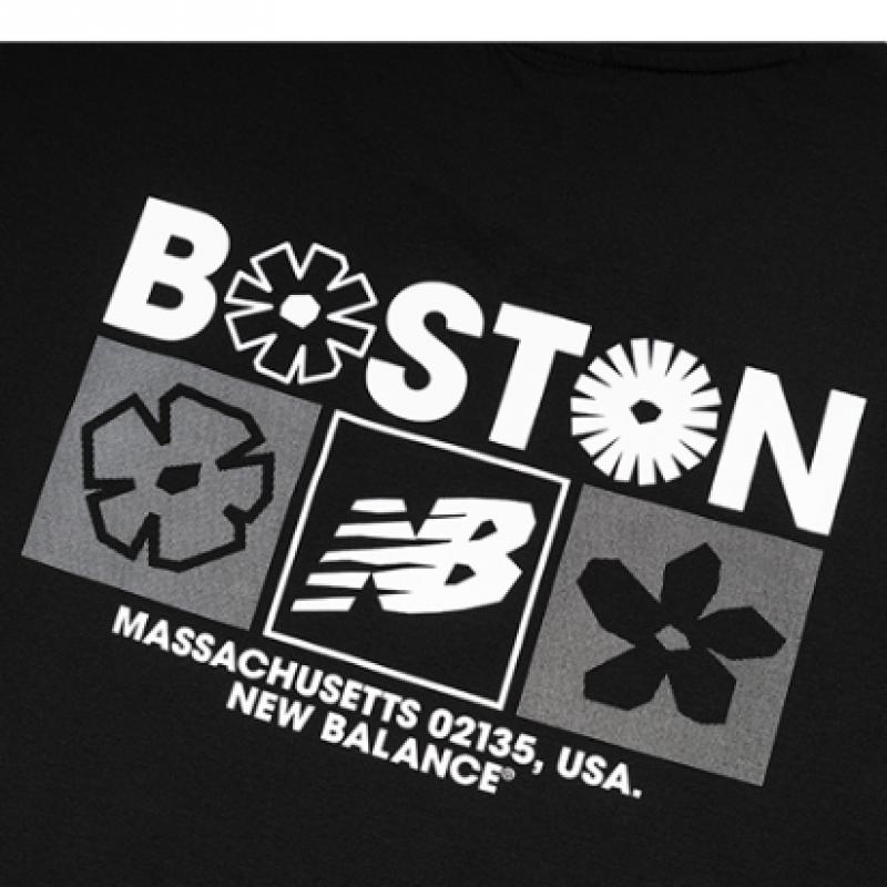 New Balance Футболка с коротким рукавом Uni Frozen Flower PicTogram Nbnef31703 19