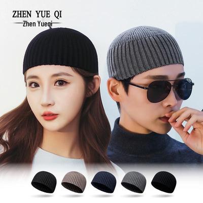 Мужская зимняя вязаная шапка-юппи из пряжи с сердцевиной для альпинизма и катания на лыжах