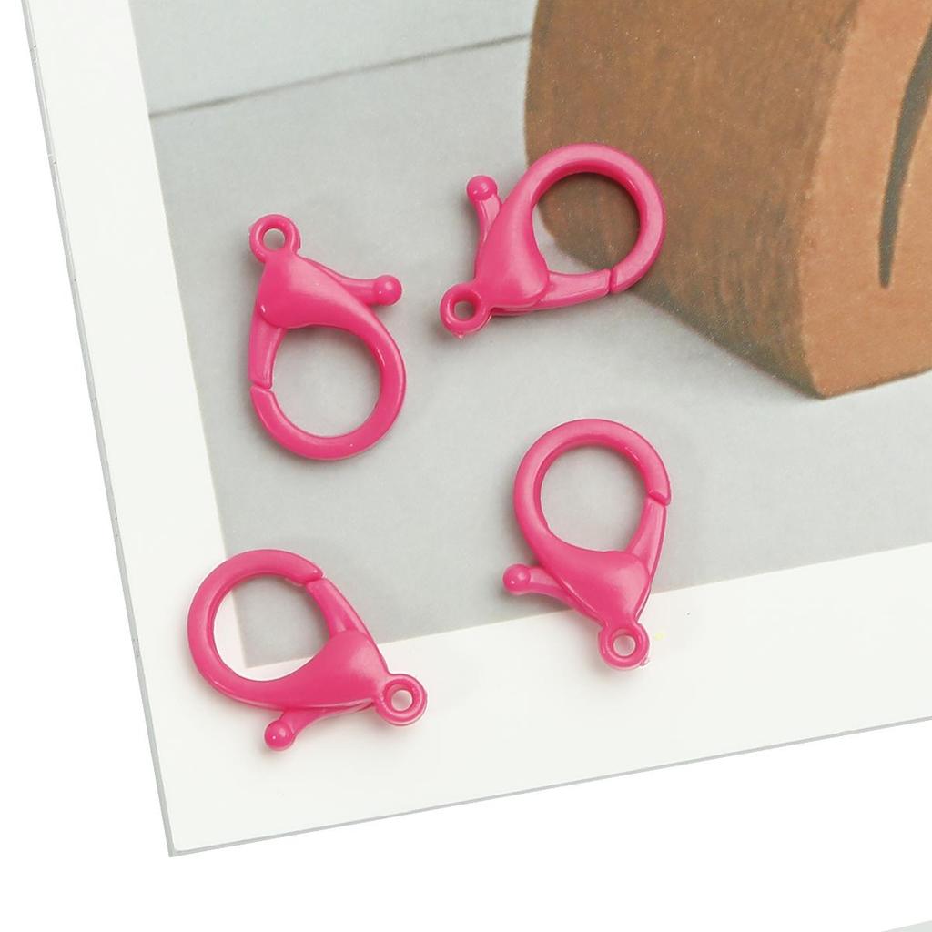 10 шт. пластиковый брелок для ключей красочные крючки клипсы карабин ручной работы аксессуары для изготовления ювелирных изделий