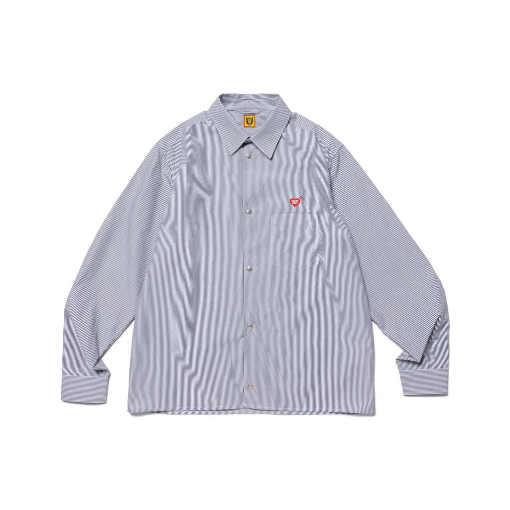 HUMAN MADE Snap Button L/S Shirt HM26SH003
