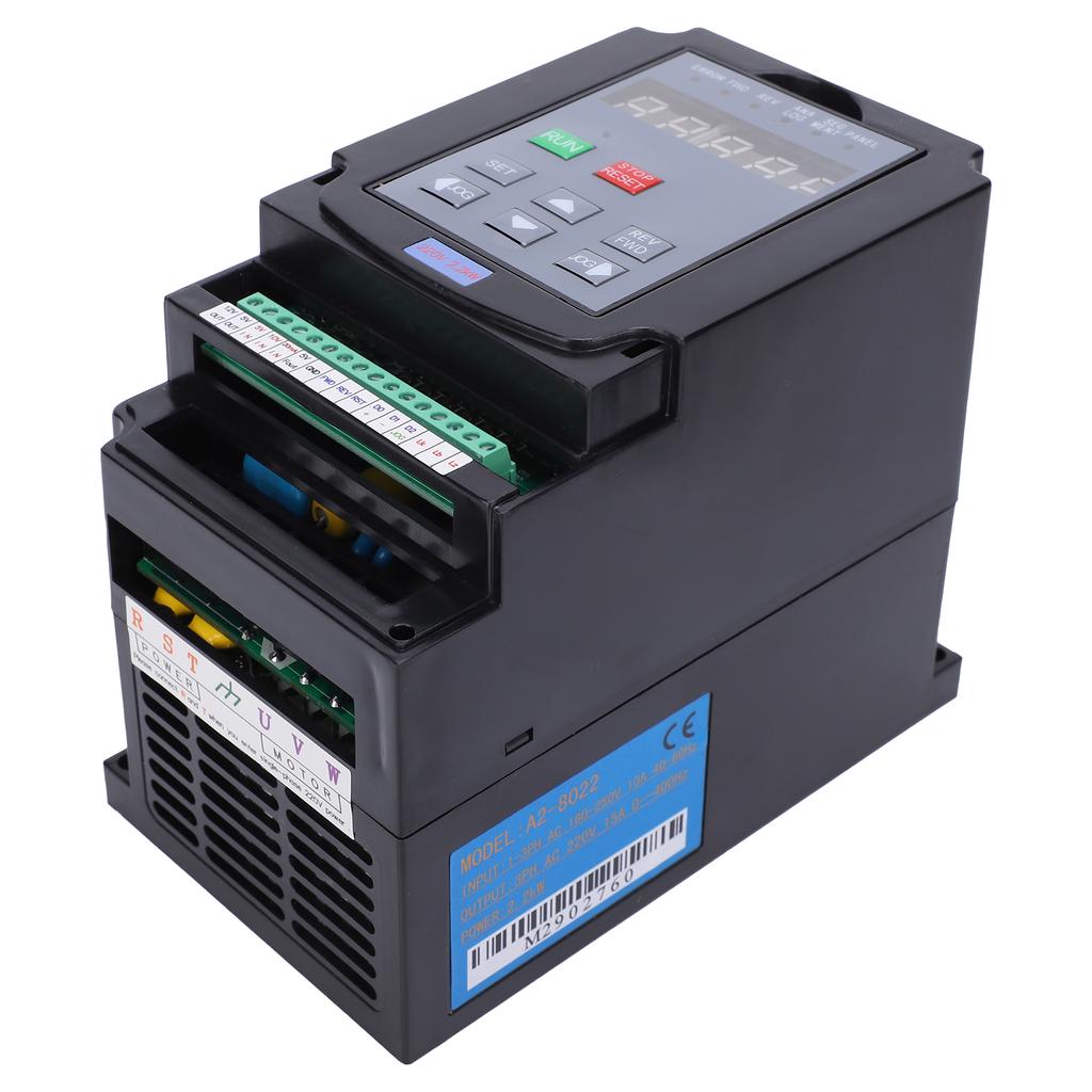 Инвертор 2.2KW Регулятор скорости A2?8022 1?Фаза3?Вход фазы AC180?250В 3?Фазовый выход AC220V