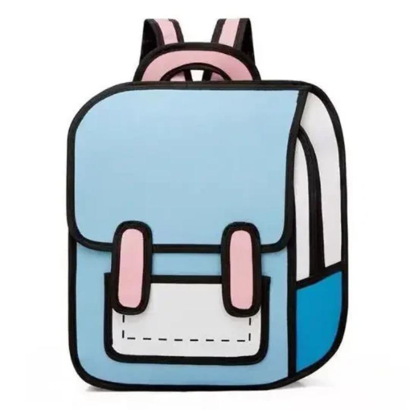 Милый рюкзак для детей, школьные сумки, школьный рюкзак Kawaii, японский аниме-мультфильм, книжная сумка для детей, дорожные забавные рюкзаки