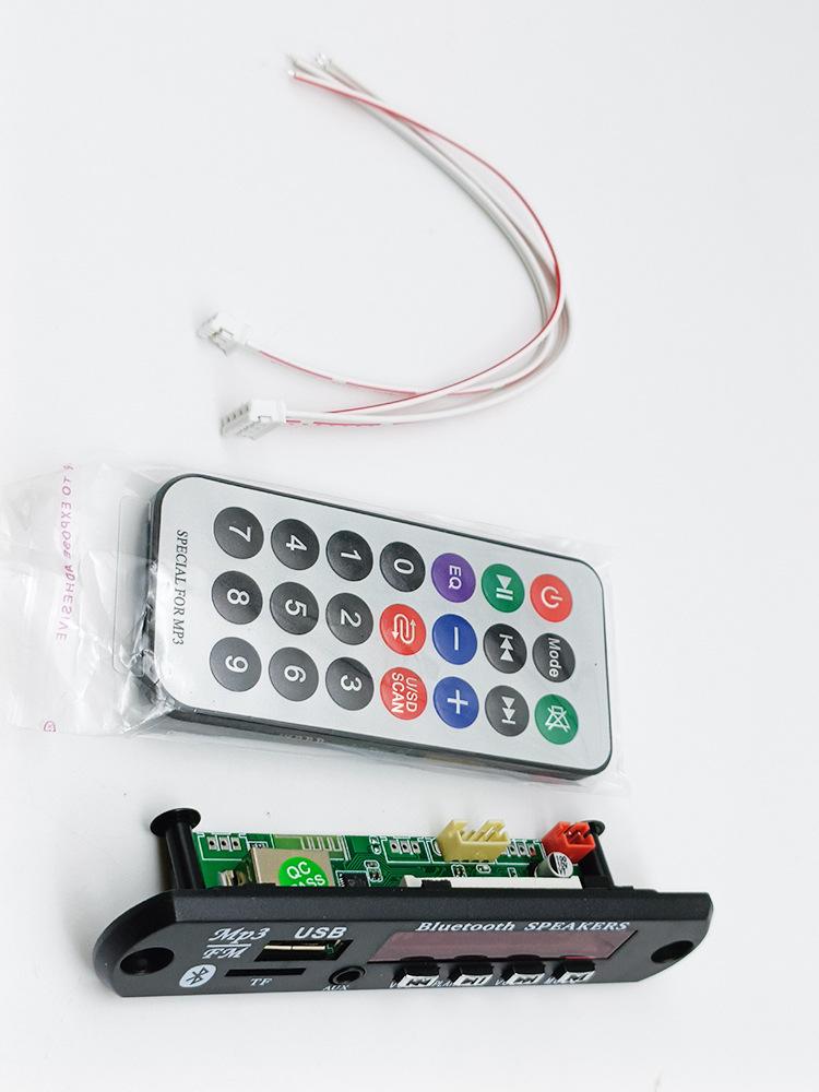Набор для сборки FM-радио с Bluetooth, индикатором питания и поддержкой TFT/USB-накопителя