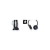 Yamaha Features powerful sound and rich and a comfortable fit for extended Includes a stereo adapter HPH-100B headphones, black. tone, use. plug.