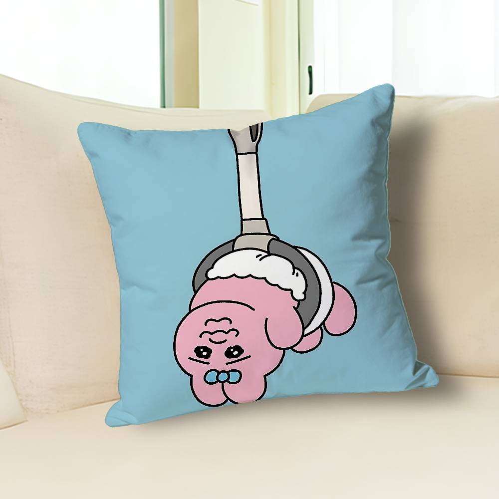 Cute O-Opanchus-S Pillow Cases for Bedroom Living Room Sofa Home Decor Polyester Cushion Cover with Zipper