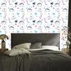 Wallpaper Dinosaurs palms plants sun for living room and bedroom 50x1000