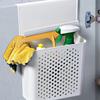 No-Drilling Cabinet Door Storage Shelf Wall Mounted Side Hanging Basket  Bathroom