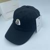 Baseball Cotton Classic Hat Breathable Sun Hat With Curved Brim For Casual Wear