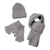 ELSYALN Premium Hat Scarf Gloves Set