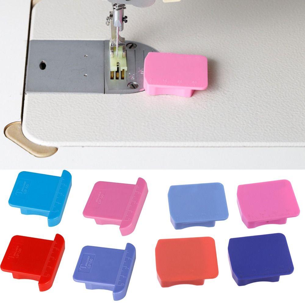 Фиксирующийся Магнитный Направитель Шва для Шитья Противоскользящая Ручка Швейная Линейка Прочный Направитель для Швейной Машины