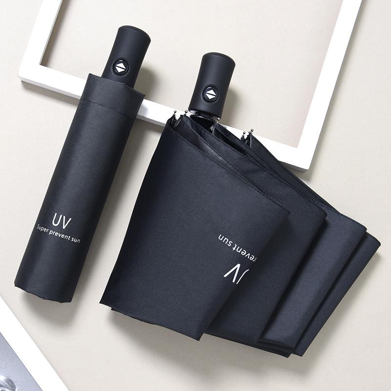 Складной зонт с защитой от УФ-лучей и логотипом на заказ для дождя или солнца