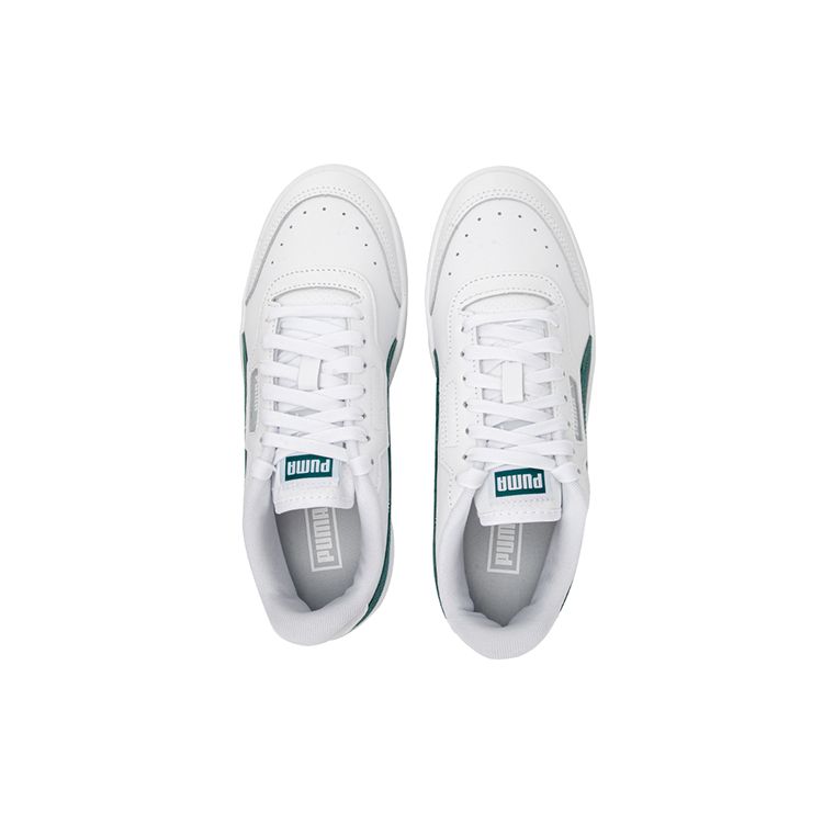 Puma Кроссовки Court Guard White Varsity Green Unisex Platinum Grey 386084-05