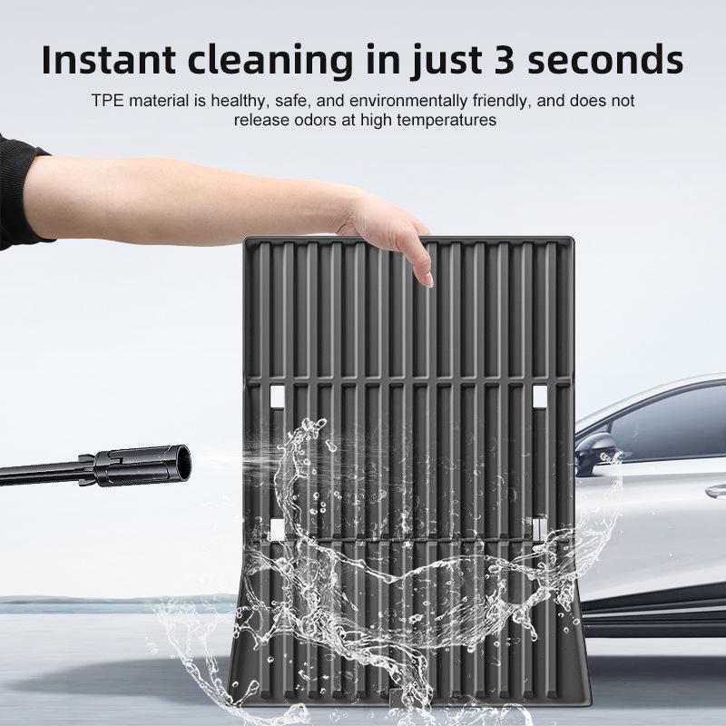 Tesla Cybertruck Trunk Mat 2024, TPE Rear Bed Mat