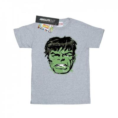Футболка мужская Incredible Hulk с потертым лицом