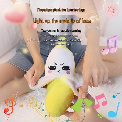 Популярная интерактивная банановая игрушка с музыкой и датчиком движения