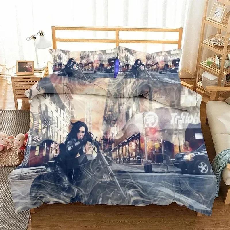 Rock band Tokio Hotel 3D NEW Duvet Cover Pillowcase Bedding Set Adult Boy Girl Bedroom Decoration Children Single Double Large